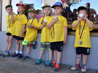 Läuferteam vom Kinderhaus Hutwiesen